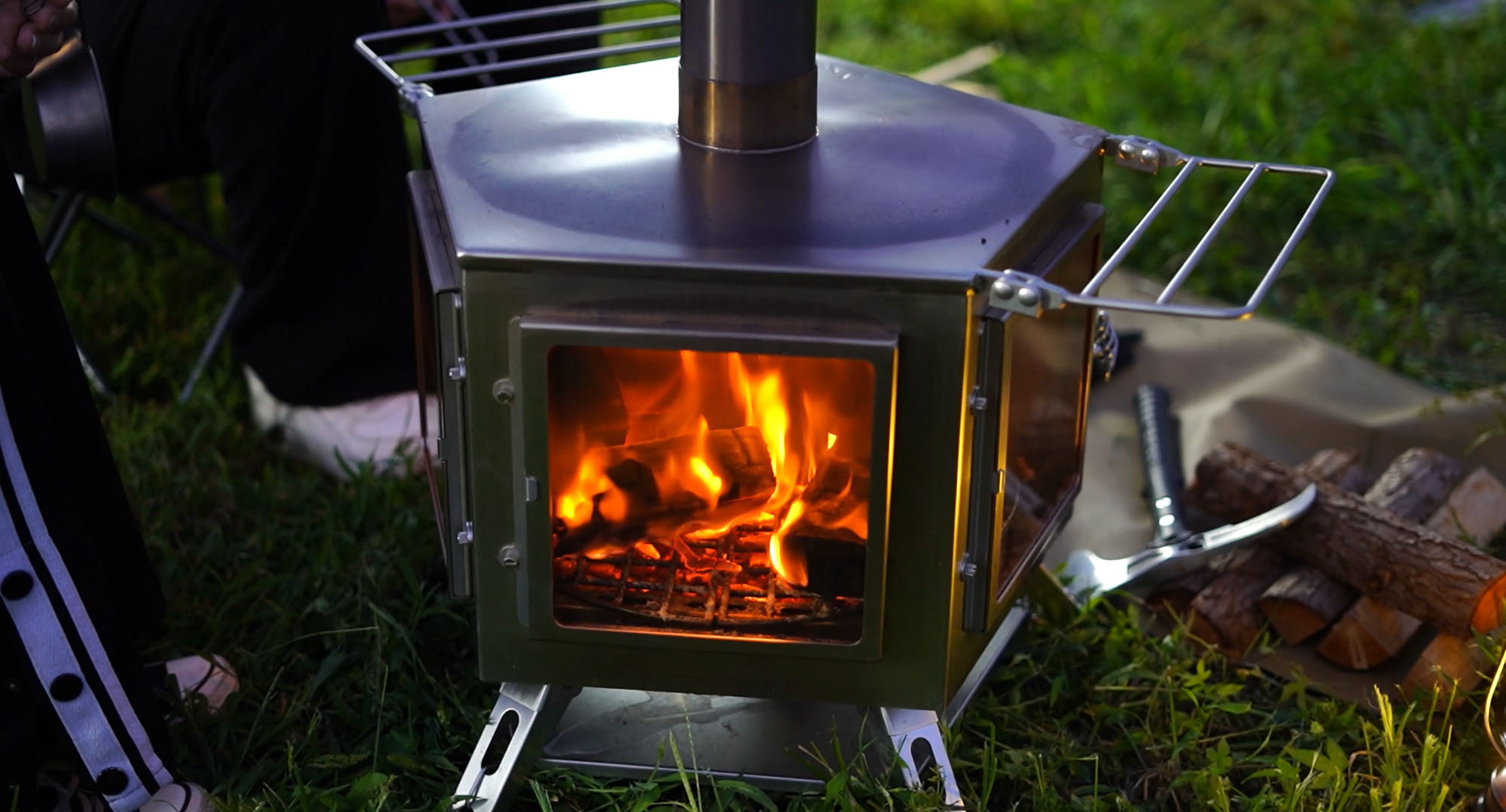 Pentagon Wood Stove